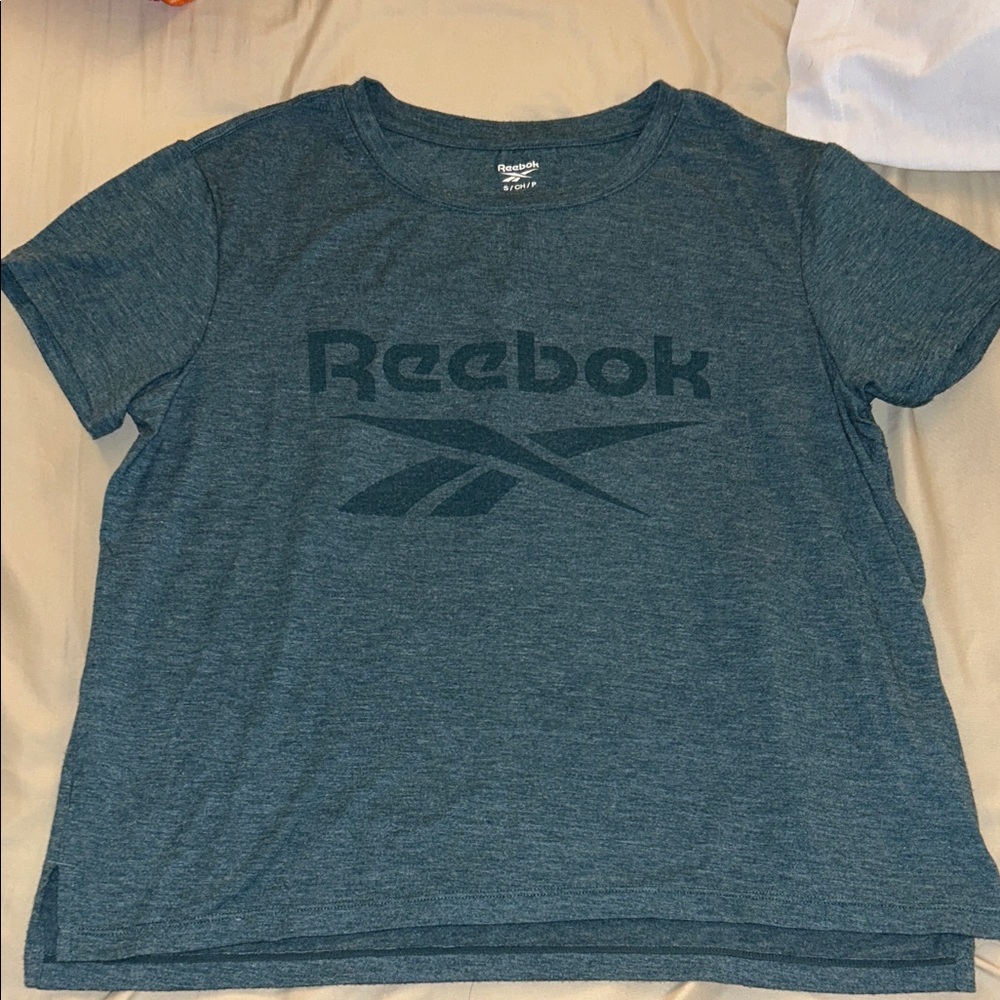 Reebok Teal Logo Tee